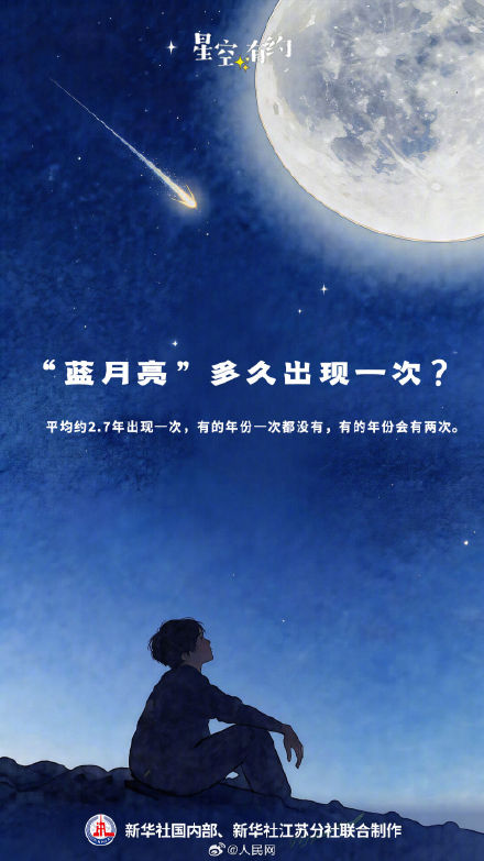5月可观测到蓝月亮