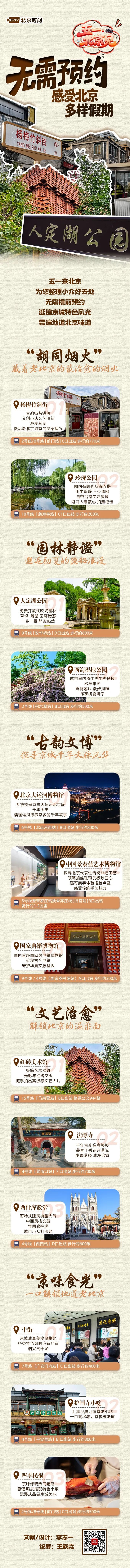 五一·北京见｜免预约、随时逛！这些宝藏打卡地您可别错过