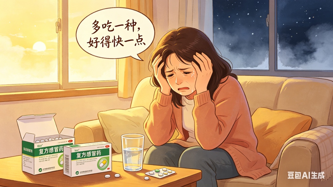 只是吃了个感冒药！28岁姑娘医院检查后懵了…差点就！医生：别再犯这个错了