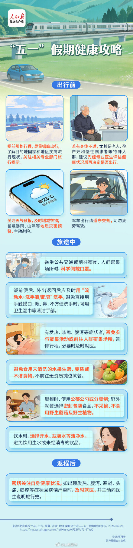 五一假期怎么过更健康？