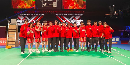祝贺！2026汤姆斯杯中国队夺冠