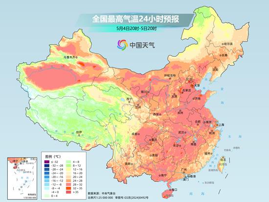 多地气温直奔30℃+ 天气将迎反转 这些地方有降雨降温过程