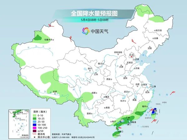 云南降雨将逐渐减弱