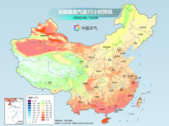 多地气温直奔30℃+ 天气将迎反转 这些地方有降雨降温过程