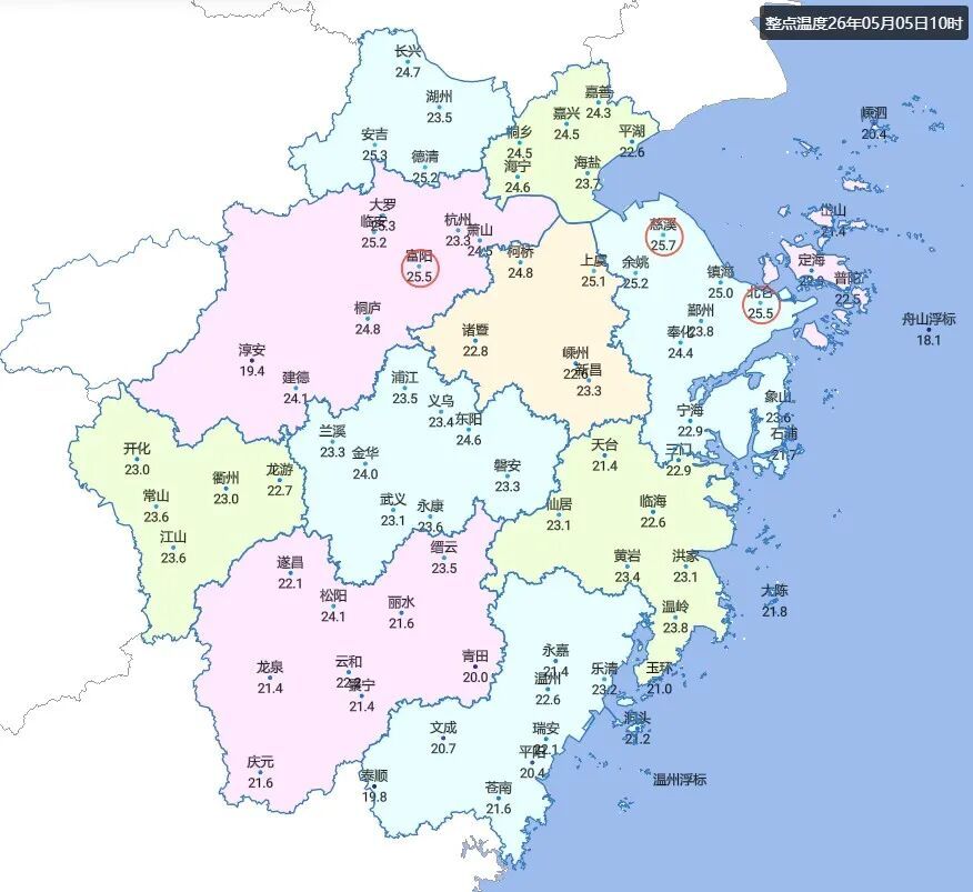 直冲30℃+！浙江气温“火力全开”， “降水+降温+大风” 已在路上