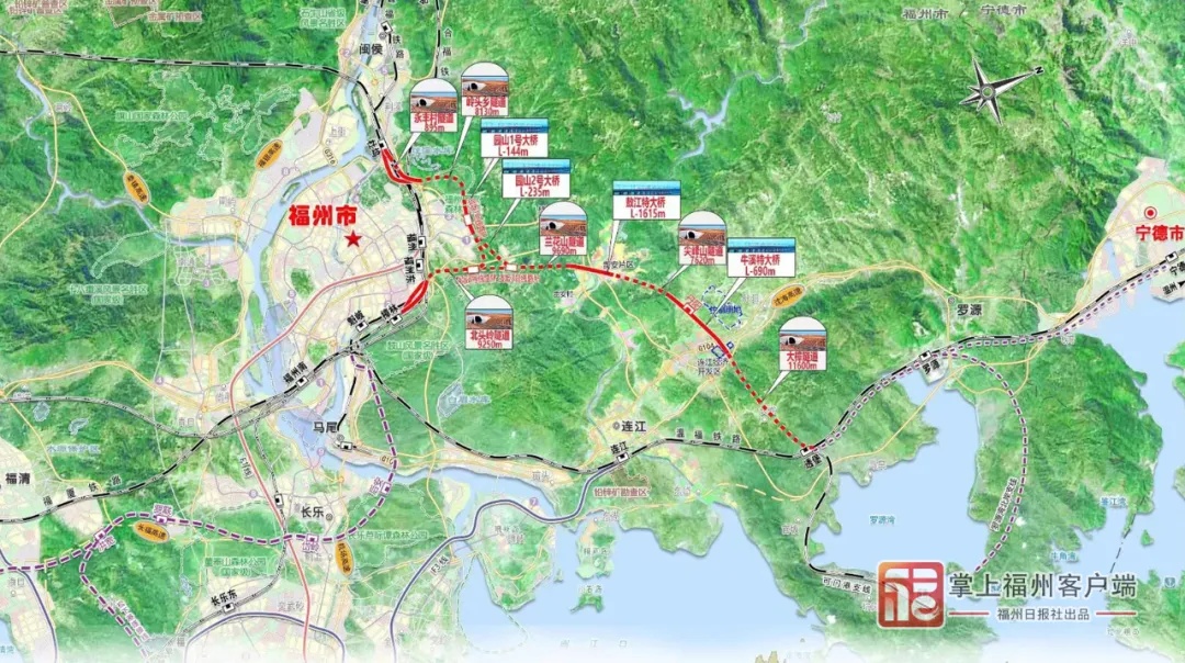 全长9.2公里隧道将贯通！福州首条自建铁路有新进展！