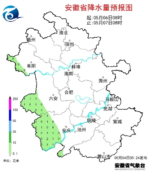 中雨，大到暴雨！冷空气将抵安徽
