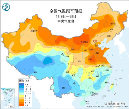 未来十天北方地区气温起伏明显 &nbsp;江南华南多明显降雨过程