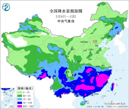 未来十天北方地区气温起伏明显 &nbsp;江南华南多明显降雨过程