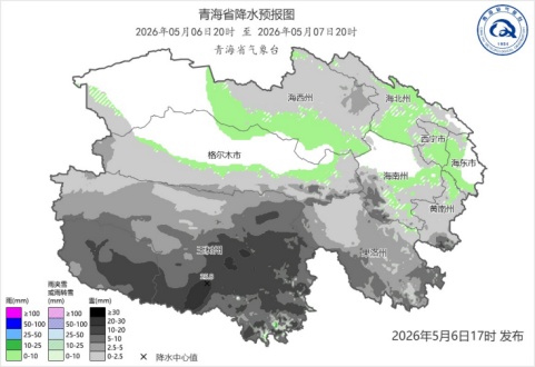 今夜开始青海迎来大范围雨雪天气，这些地方有大到暴雪