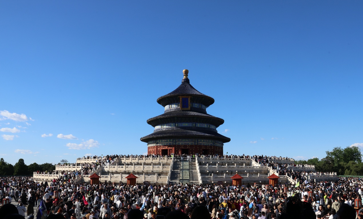 “五一”假期北京市属公园接待游客331.1万人次 美景活动节后继续