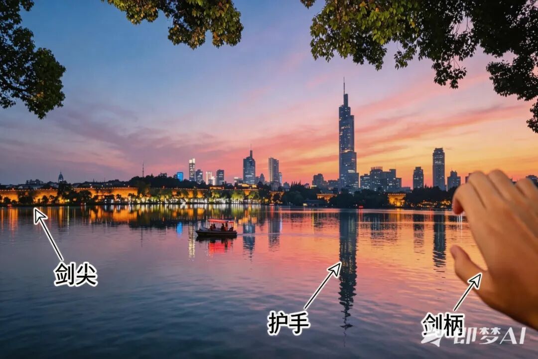 传疯了！南京有把“大宝剑”？