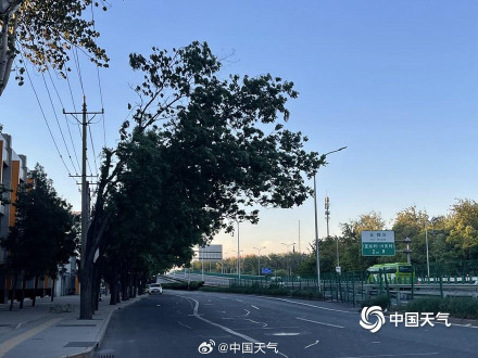 北京局地风力达到11级