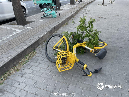 北京局地风力达到11级
