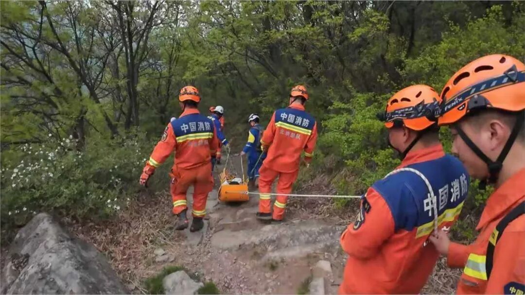 五一假期期间 门头沟消防处置多起山岳救援警情