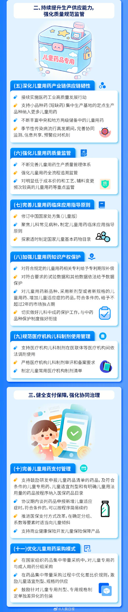 收藏了解！8部门发文保障儿童用药