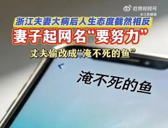 妻子要丈夫改网名"要努力",丈夫偷偷改成了TA引爆积压20年家庭矛盾…