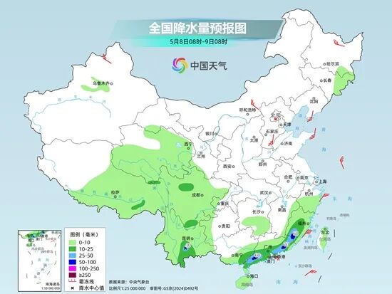 还有大雨！云南省中东部、南部需防范局地强对流天气