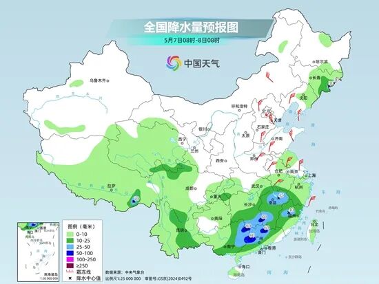 还有大雨！云南省中东部、南部需防范局地强对流天气