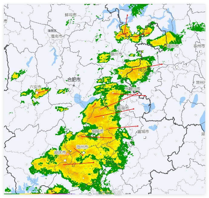 雨水+7级大风！南京人，下班赶紧回家