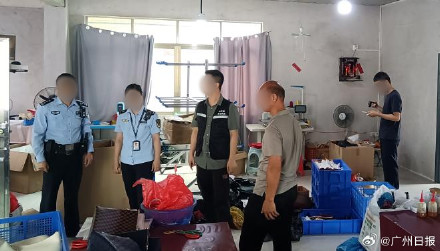 广州捣毁一制作假冒LV窝点，涉案货值480万元