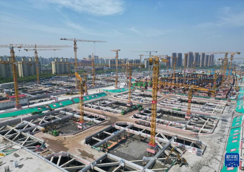 上海宝山站建设加速推进