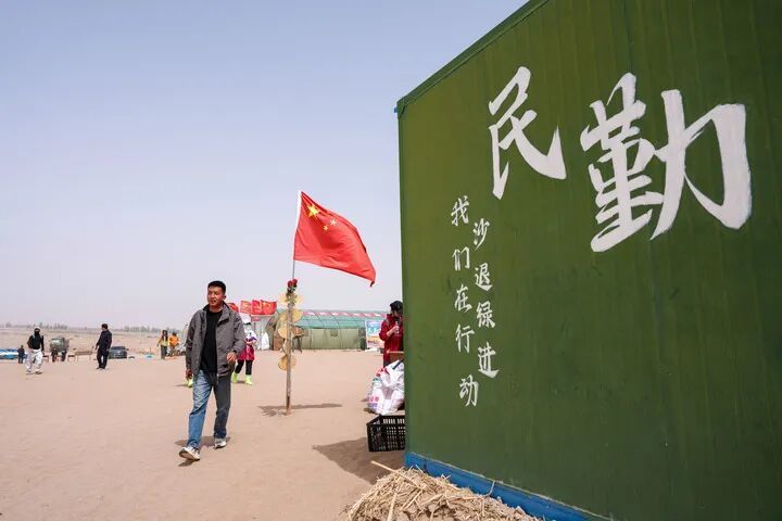 “请到民勤种棵树”，这句话火了
