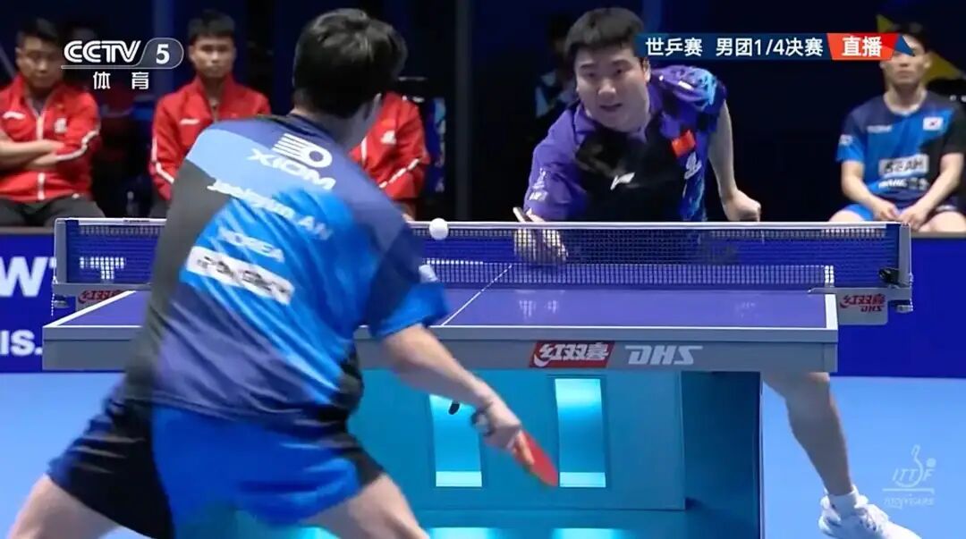 国乒男团3比0完胜韩国队，晋级四强！