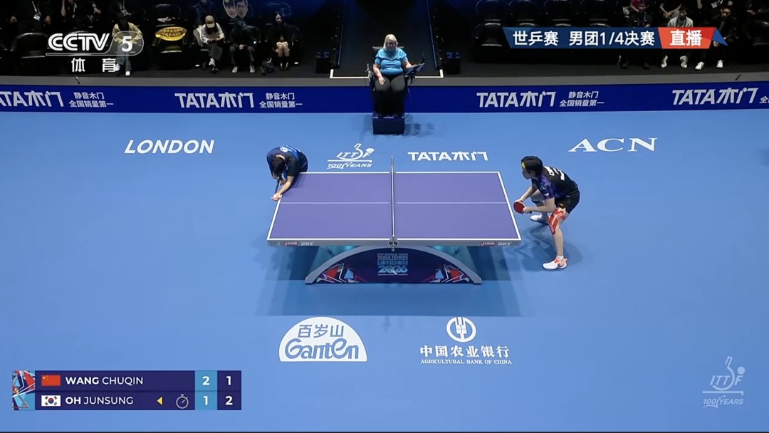国乒男团3比0完胜韩国队，晋级四强！