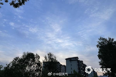 北京西部北部今天有分散雷阵雨 明天最高气温或创今年来新高