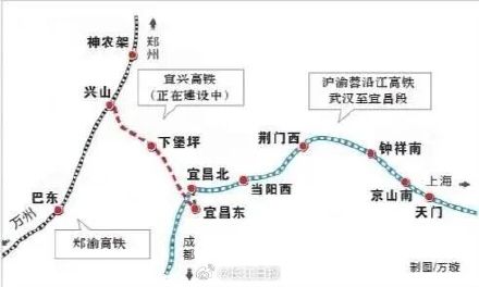 宜兴高铁即将通车 武汉4小时到重庆