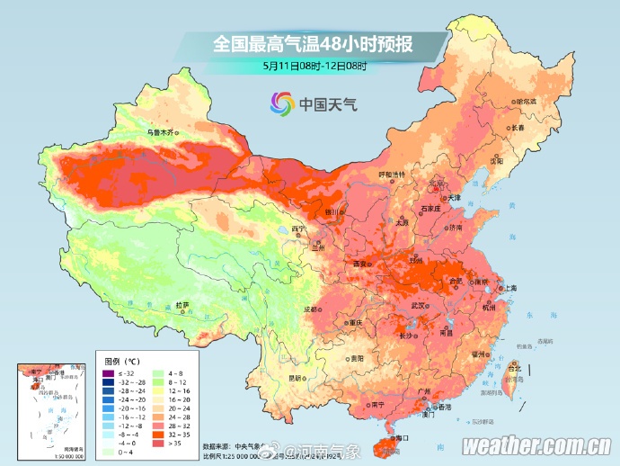 直击39℃！河南迎战高强度高温“暴击”，全省升温路线及时间表出炉