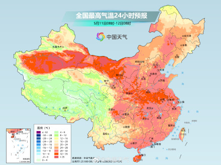 北方高温逐渐增多 13日起将进入鼎盛期