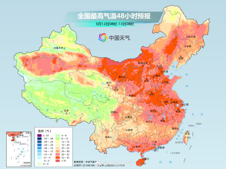 北方高温逐渐增多 13日起将进入鼎盛期