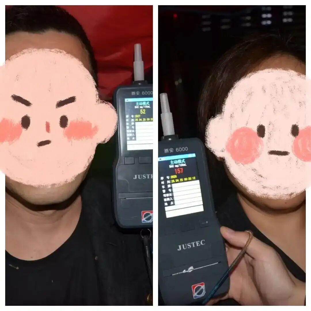夫妻酒后同时夜间开车，酒驾丈夫在红绿灯路口撞上醉驾妻子……
