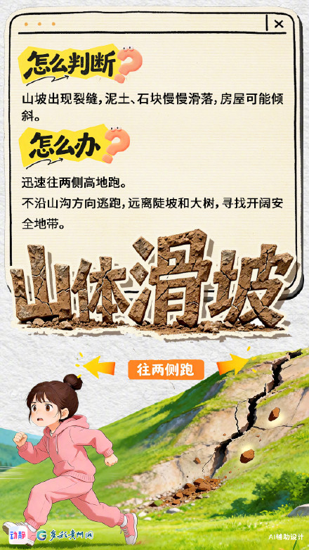 灾害来了怎么办？一张图教你认灾避险