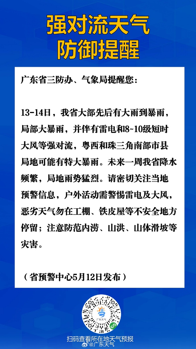 深圳天气紧急预警！大暴雨+雷电+9级大风来袭！