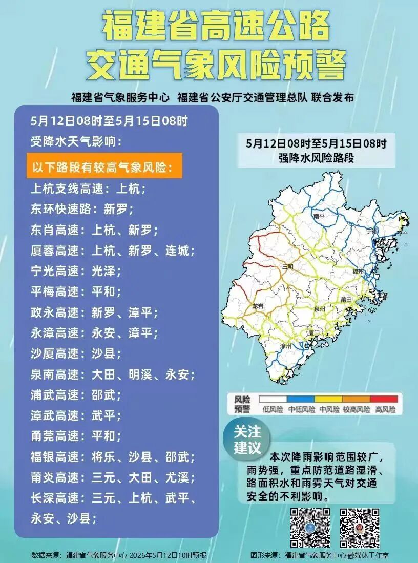双预警齐发！厦门最强降雨时段将在今日午后！外出注意