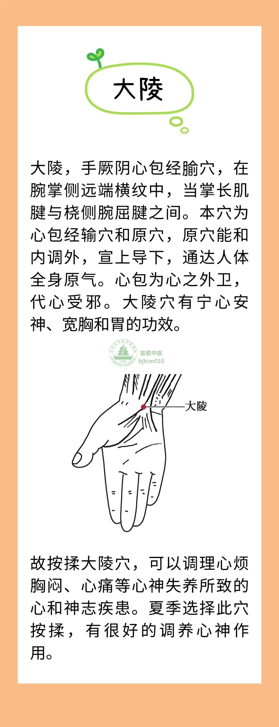 夏季必学的4个按摩穴，简单又有效，心神安稳过夏天