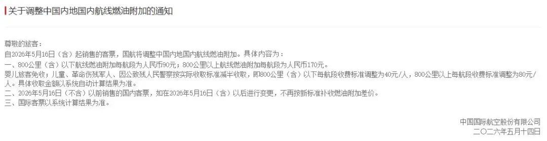 定了!这笔费用将再次上调!5月16日起执行 定了!这笔费用将再次上调!5月16日起执行