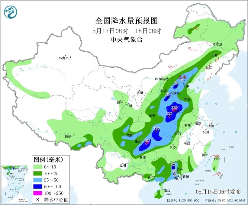 大范围降雨、降温!这些地方注意→ 大范围降雨、降温!这些地方注意→
