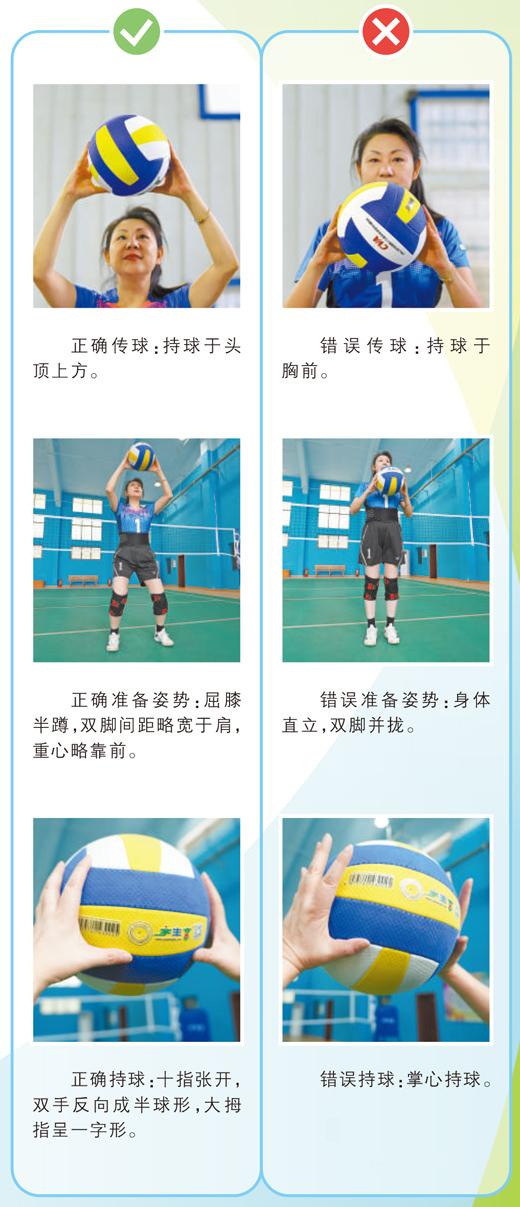请看！打气排球的正确姿势