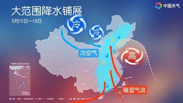 大风警报！18日起江苏全省自北向南有一次降水过程，局部大暴雨