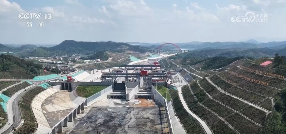 施工图变为实景画，中国基建加速跑！平陆运河航运枢纽主体工程建设全面完成