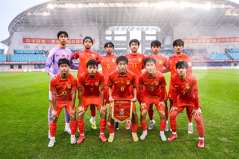 中国U16男足4比2击败韩国，三战全胜夺得2026年呼和浩特国际青年足球锦标赛冠军