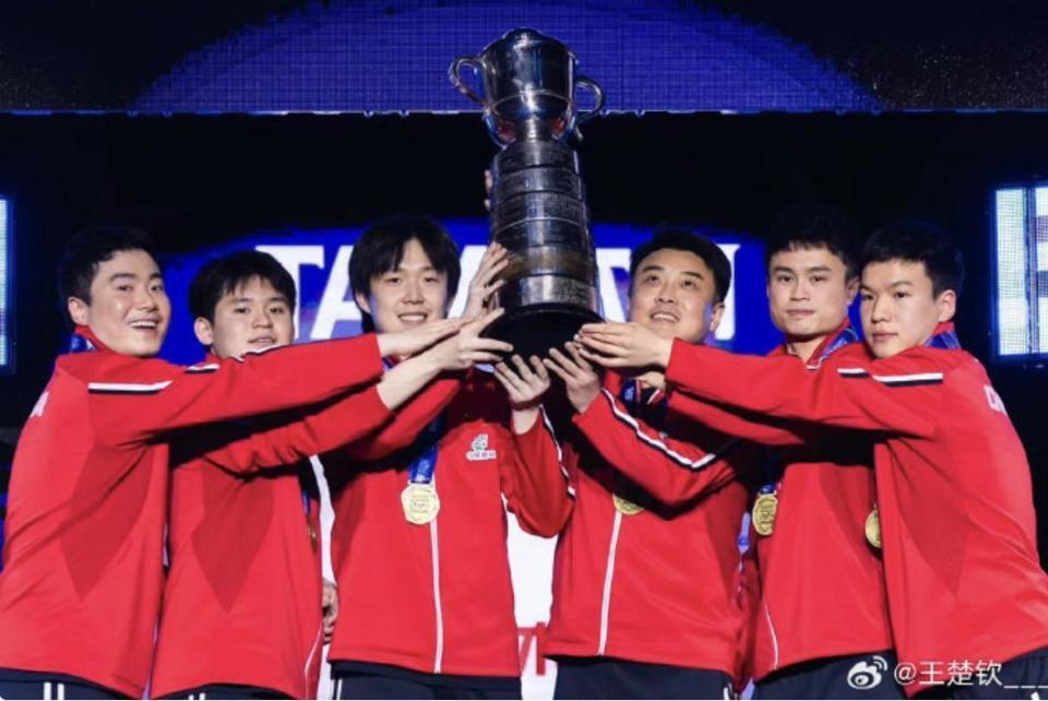 王楚钦发文总结伦敦世乒赛：我们做到了所应该做到的，比起生日，我更喜欢我的这一份属于我们大家的奖杯和国歌