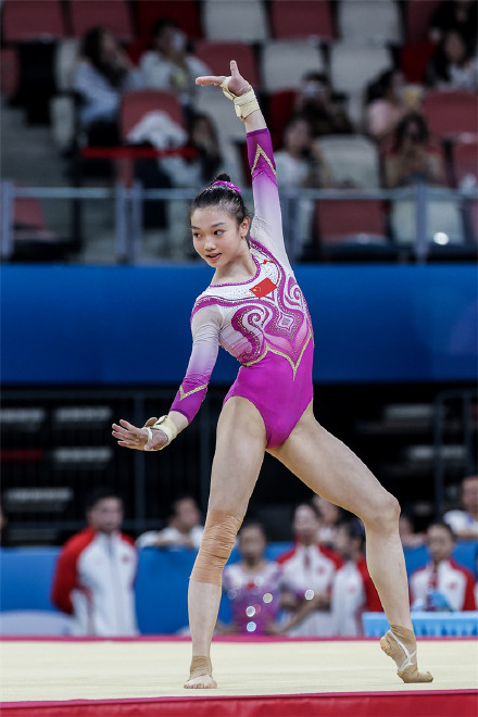 全国体操锦标赛广东女团登顶