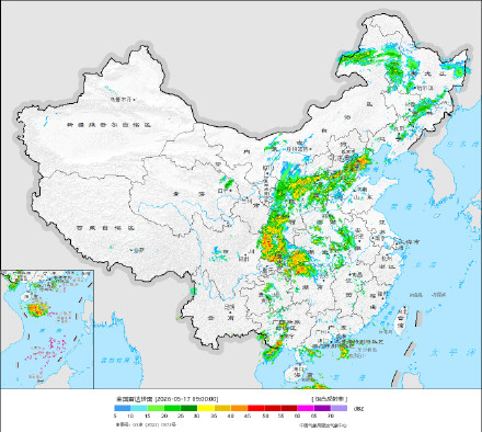 暴雨黄色预警生效中 同样是雨雨雨南北方呈不同特征