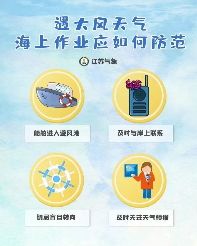 暴雨警报！江苏这些地区有大到暴雨！大风科普了解一下→