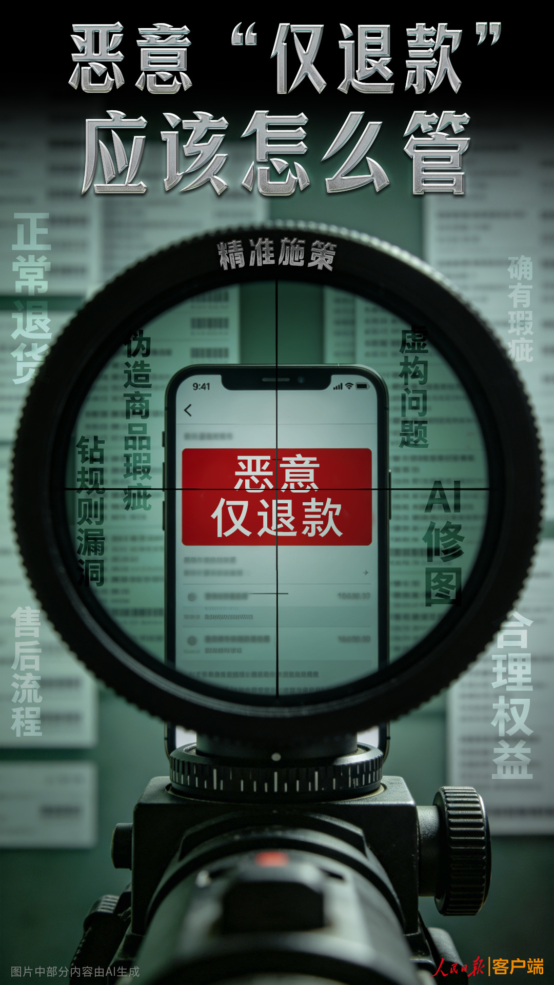 恶意“仅退款”,应该怎么管 恶意“仅退款”,应该怎么管
